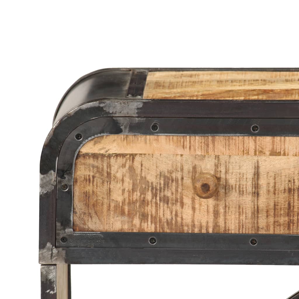 Avlastningsbord Konsollbord Tre 120x30x75 cm heltre mango