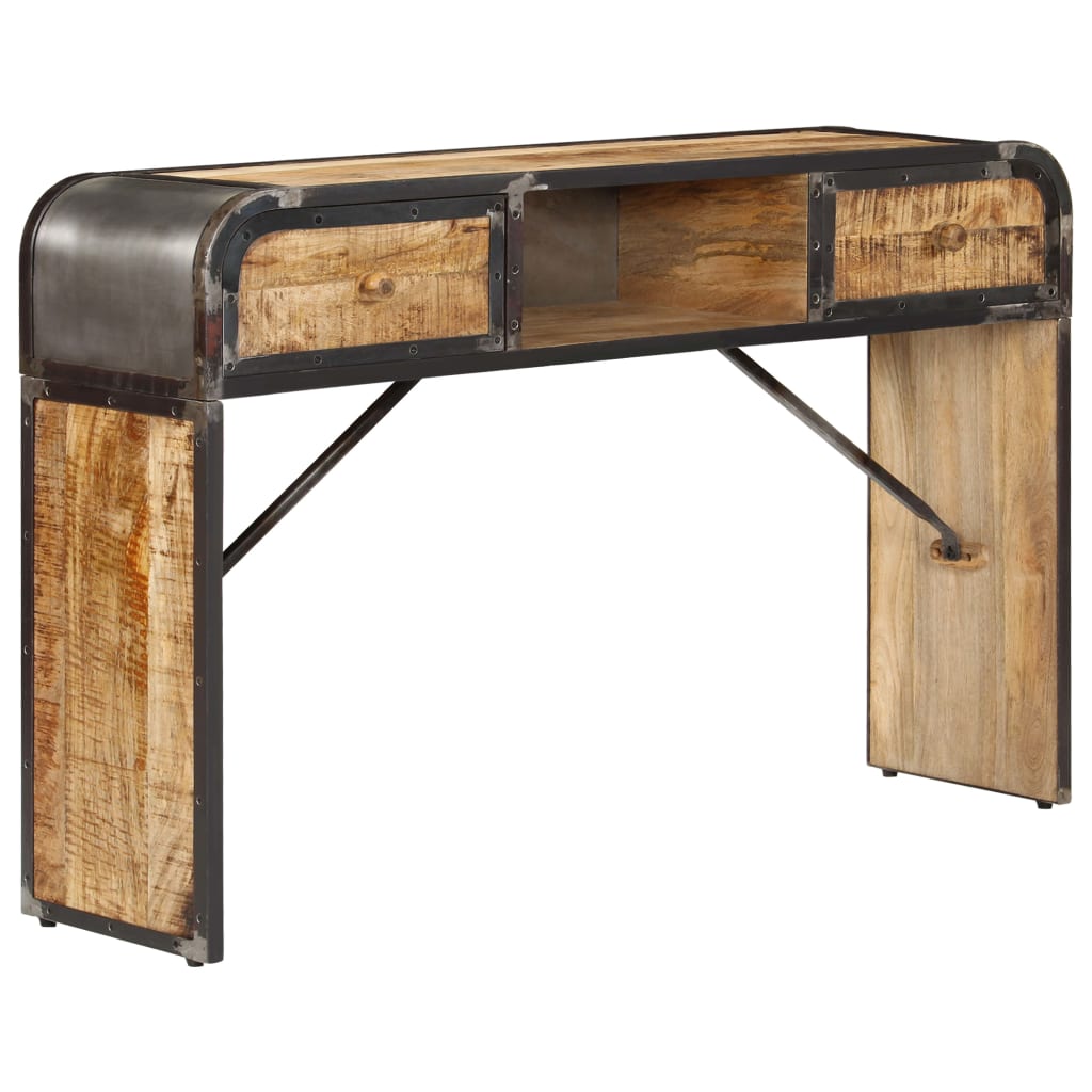Avlastningsbord Konsollbord Tre 120x30x75 cm heltre mango