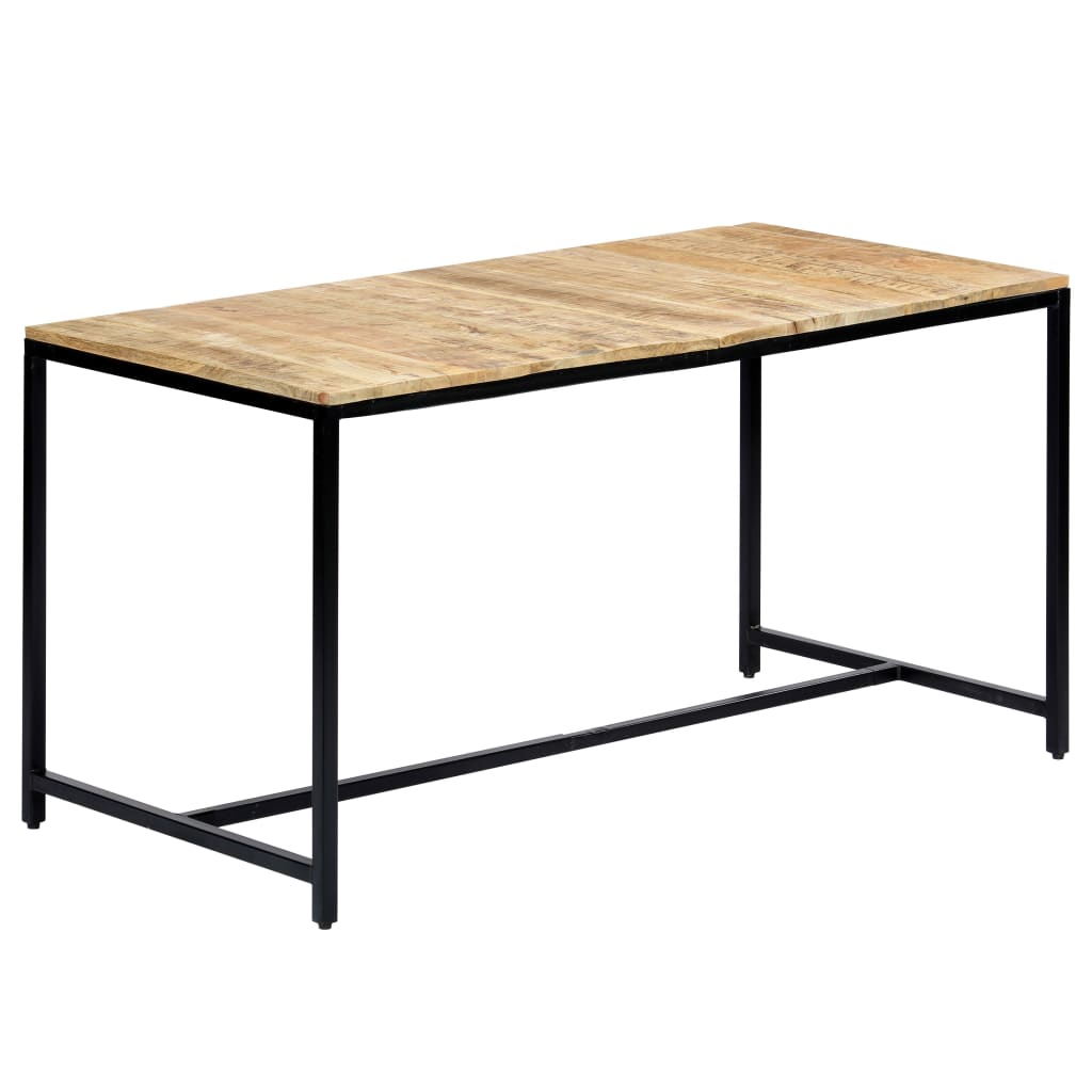 Spisebord Kjøkkenbord Tre 140x70x75 cm grov heltre mango