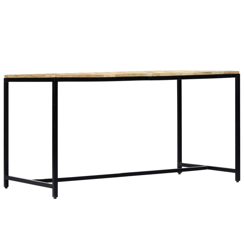 Spisebord Kjøkkenbord Tre 140x70x75 cm grov heltre mango