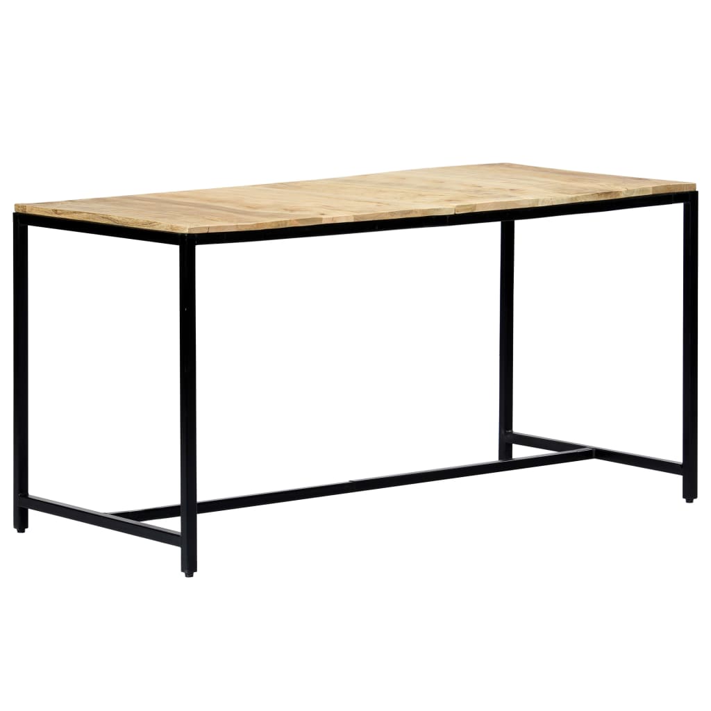 Spisebord Kjøkkenbord Tre 140x70x75 cm grov heltre mango