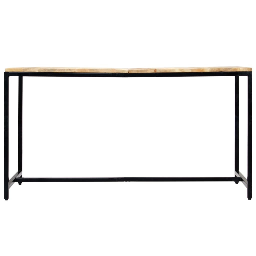 Spisebord Kjøkkenbord Tre 140x70x75 cm grov heltre mango