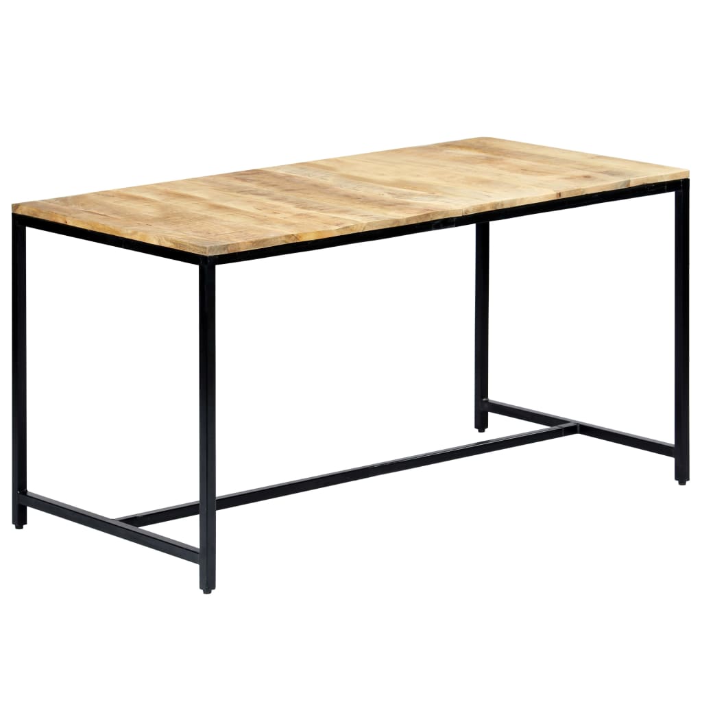 Spisebord Kjøkkenbord Tre 140x70x75 cm grov heltre mango