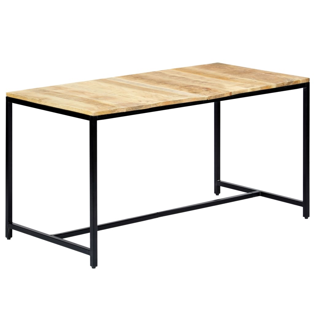 Spisebord Kjøkkenbord Tre 140x70x75 cm grov heltre mango