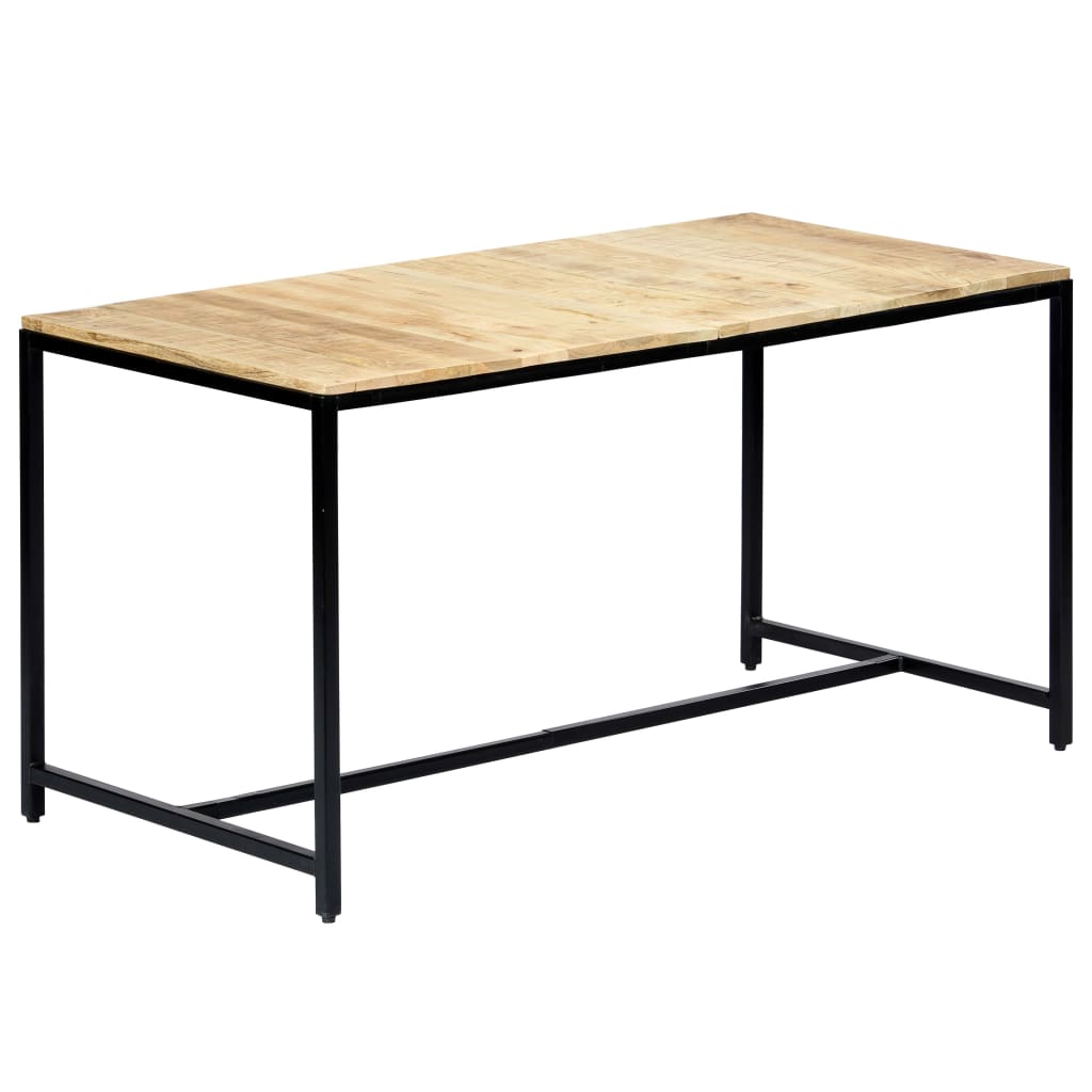 Spisebord Kjøkkenbord Tre 140x70x75 cm grov heltre mango