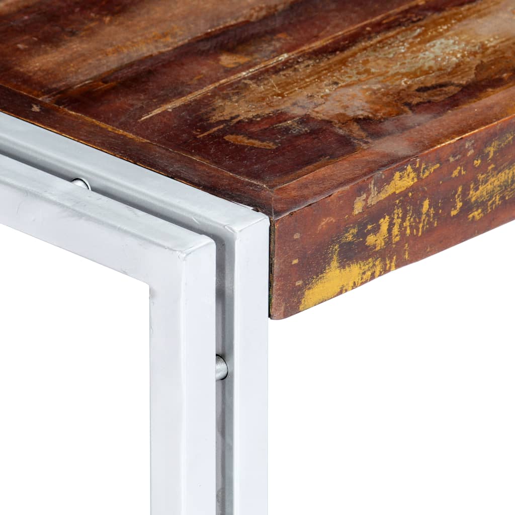 Salongbord Sofabord Tre Gjenvunnet Heltre 120x60x35 cm