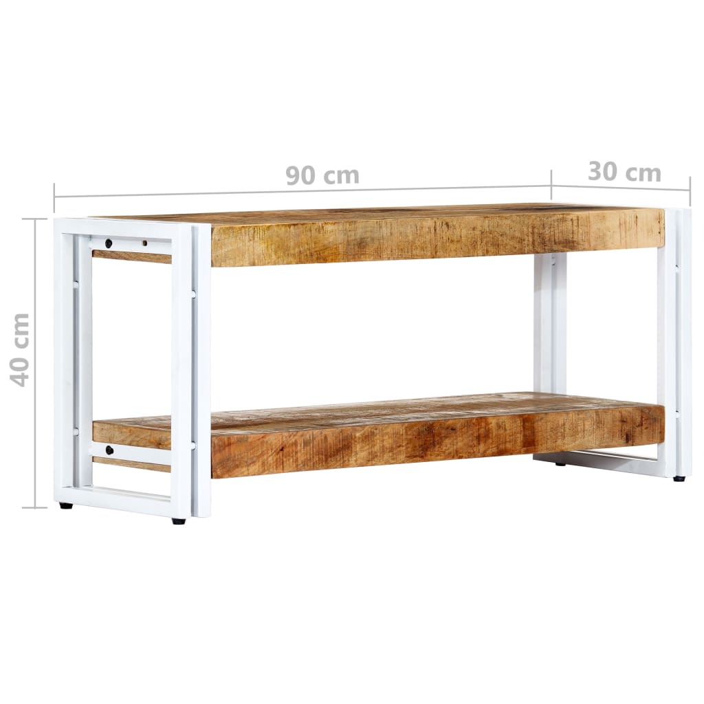 TV-Møbel Tre TV-benk heltre mango 90x30x40 cm