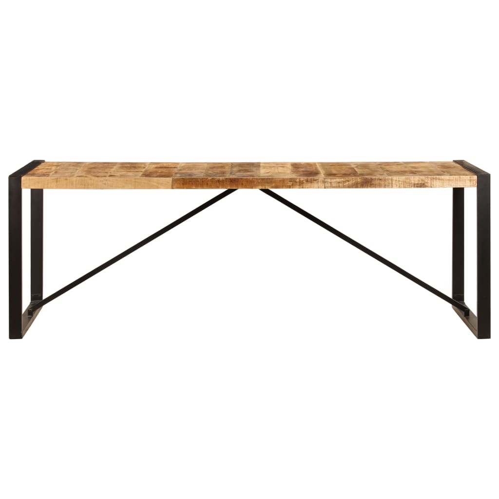 Spisebord Kjøkkenbord Tre 220x100x75 cm heltre mango