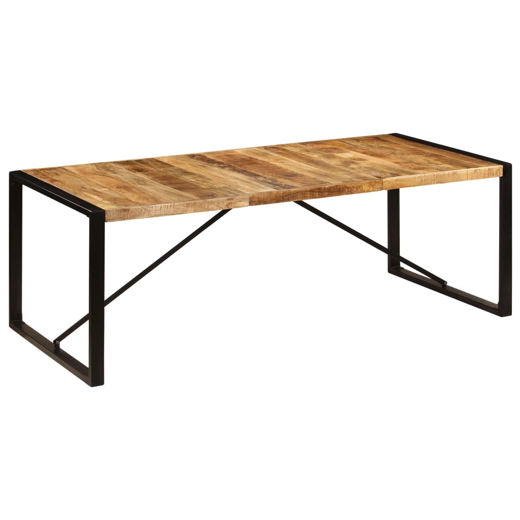 Spisebord Kjøkkenbord Tre 220x100x75 cm heltre mango