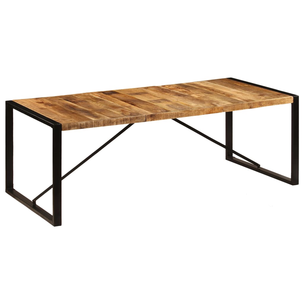 Spisebord Kjøkkenbord Tre 220x100x75 cm heltre mango