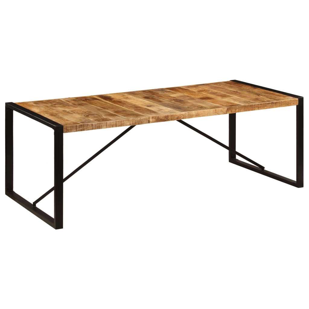 Spisebord Kjøkkenbord Tre 220x100x75 cm heltre mango