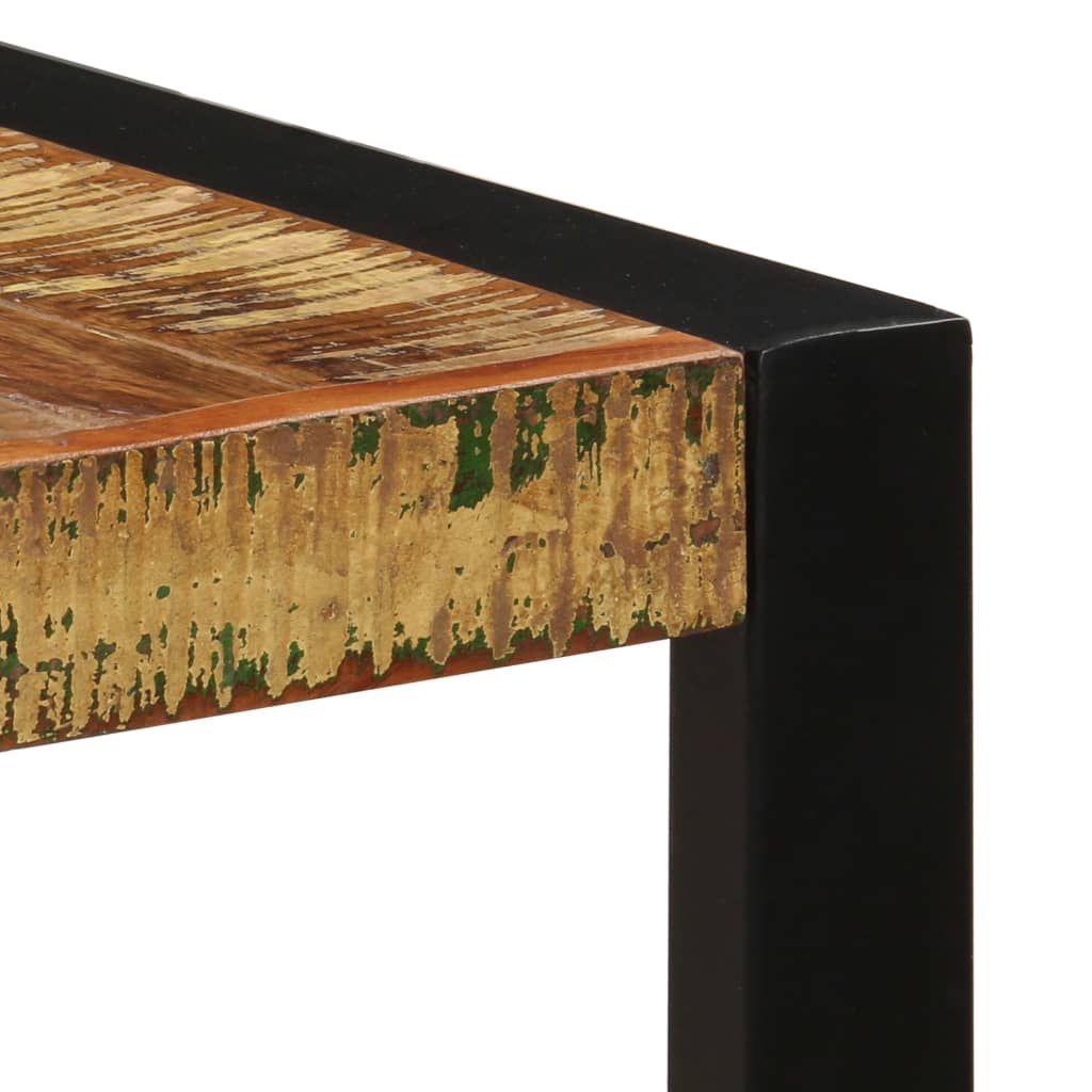 Spisebord 140x70x75 cm gjenvunnet heltre