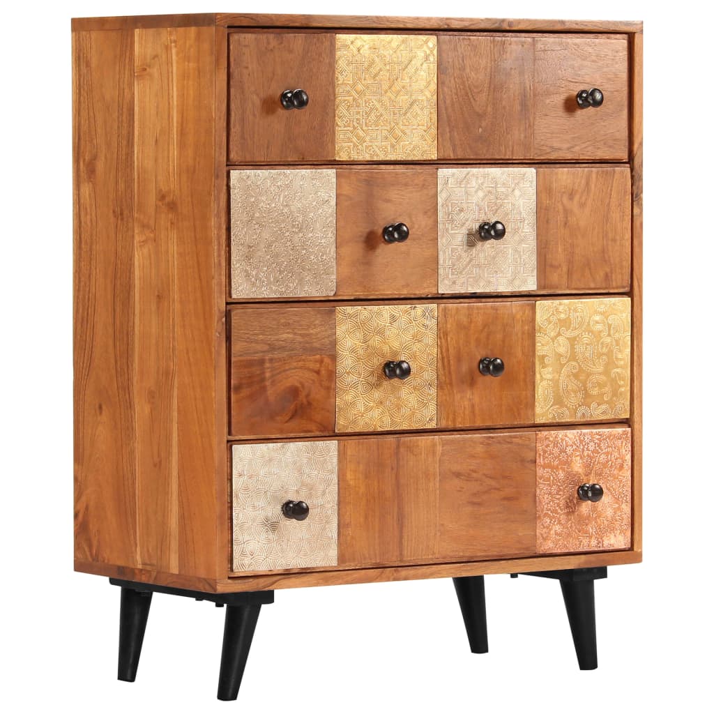 Kommode Tre 60x30x75 cm heltre akasie