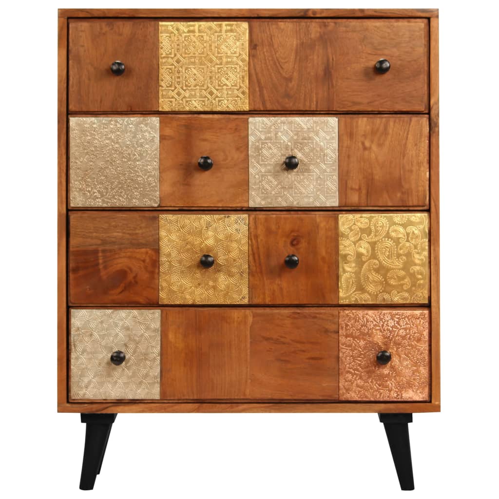 Kommode Tre 60x30x75 cm heltre akasie
