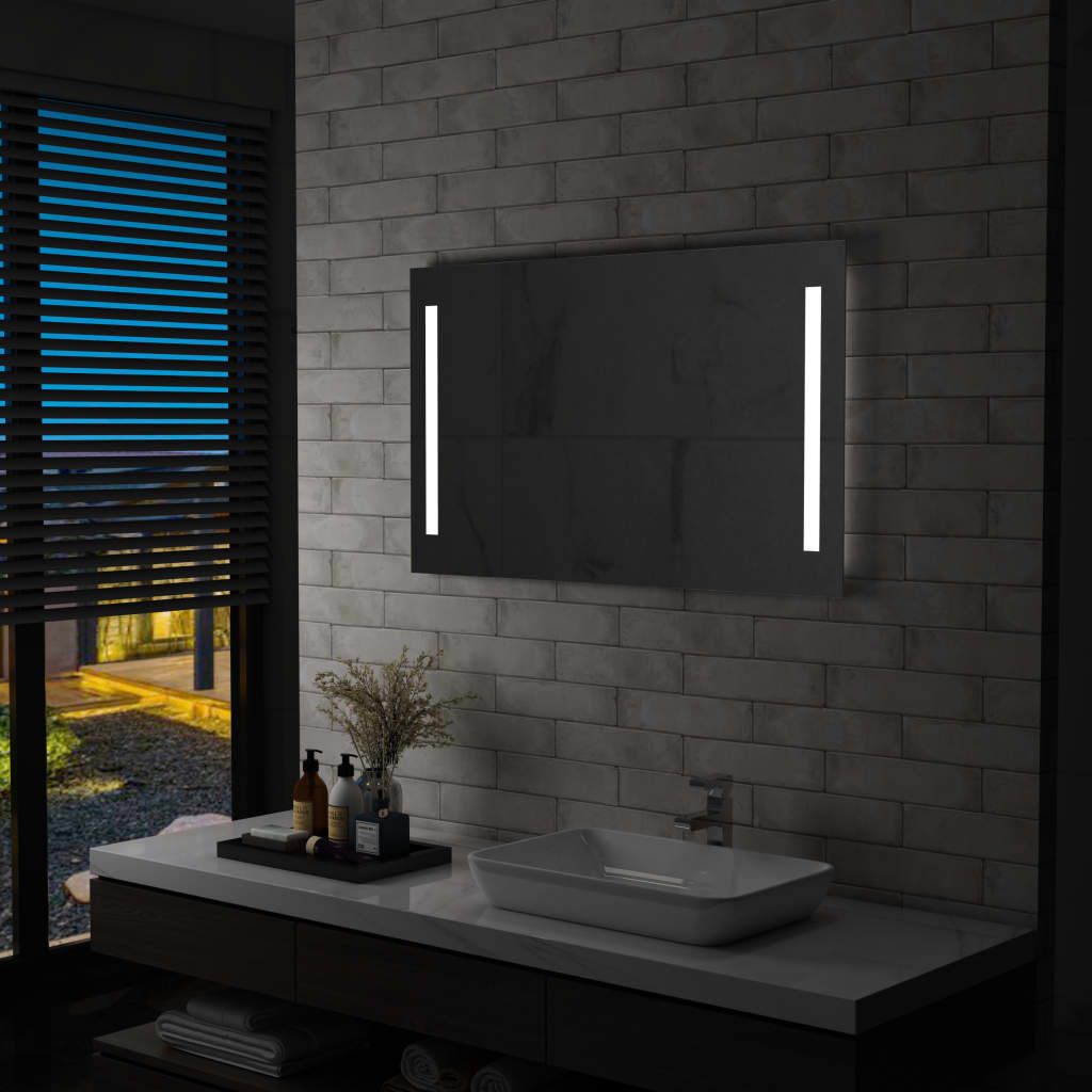 Baderomsspeil LED 100x60 cm