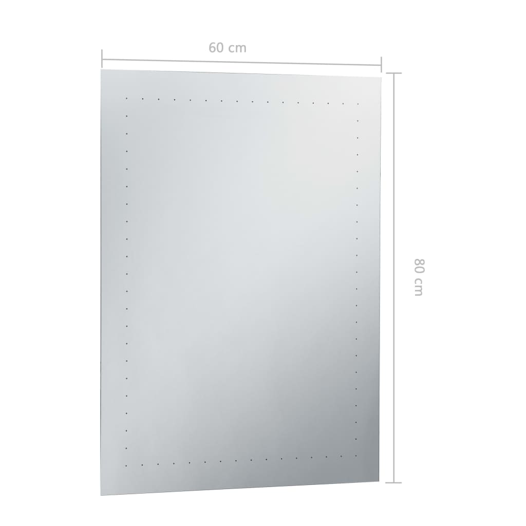 Baderomsspeil LED 60x80 cm