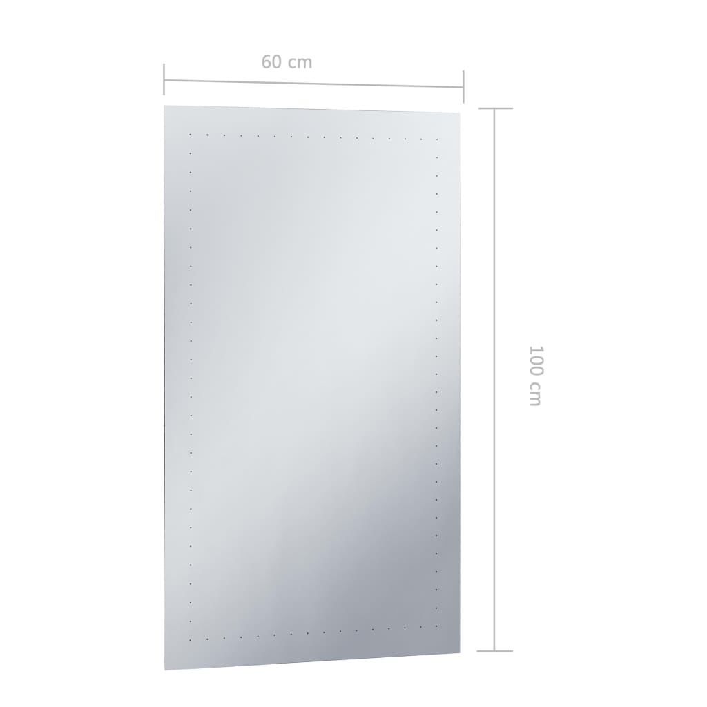 Baderomsspeil LED 60x100 cm