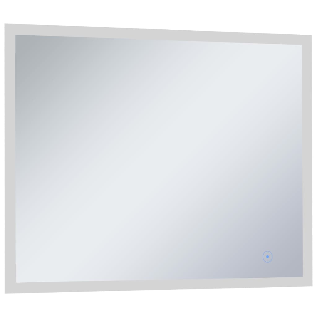 Baderomsspeil LED med berøringssensor 80x60 cm