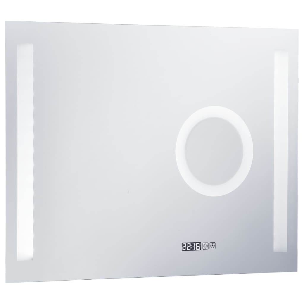 Baderomsspeil LED med berøringssensor 80x60 cm