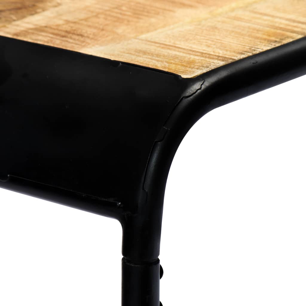 Avlastningsbord Konsollbord Tre 140x35x76 cm grov heltre mango