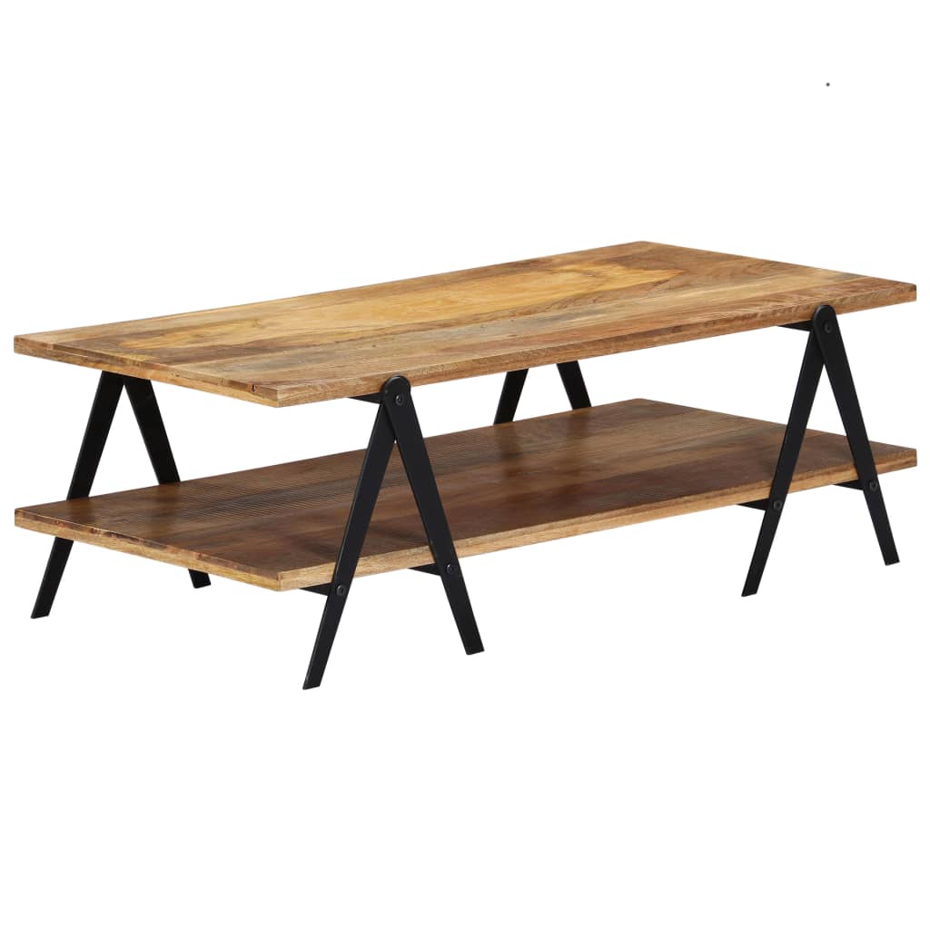 Salongbord Sofabord Tre 115x60x40 cm heltre mango