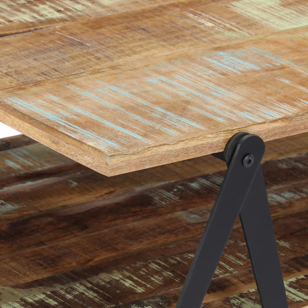 Salongbord Sofabord Tre Gjenvunnet Heltre 115x60x40 cm