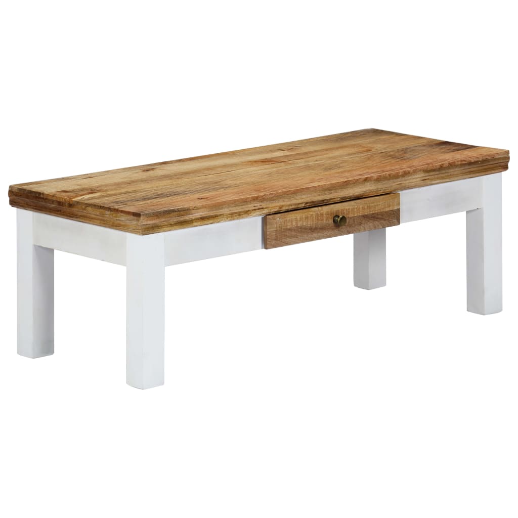 Salongbord Sofabord Tre 110x50x40 cm heltre mango