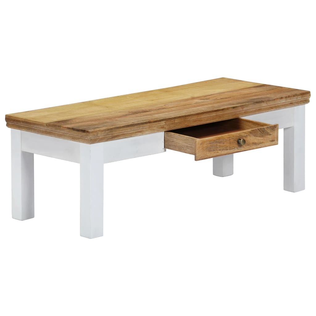 Salongbord Sofabord Tre 110x50x40 cm heltre mango