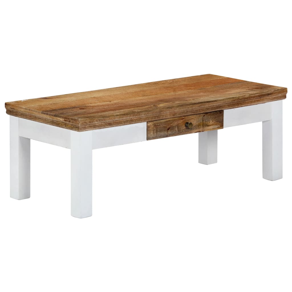 Salongbord Sofabord Tre 110x50x40 cm heltre mango