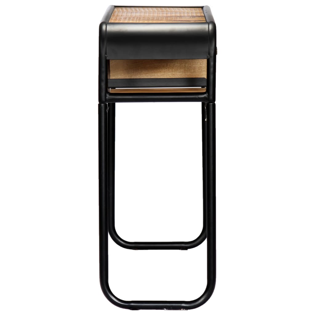 Avlastningsbord Konsollbord Tre 118x30x75 cm heltre mango