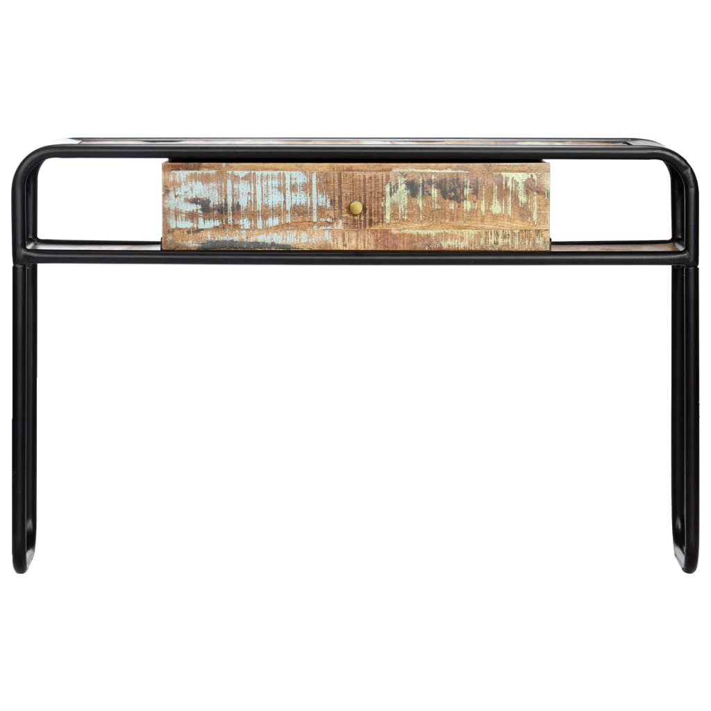 Avlastningsbord Konsollbord Tre 118x30x75 cm gjenvunnet heltre