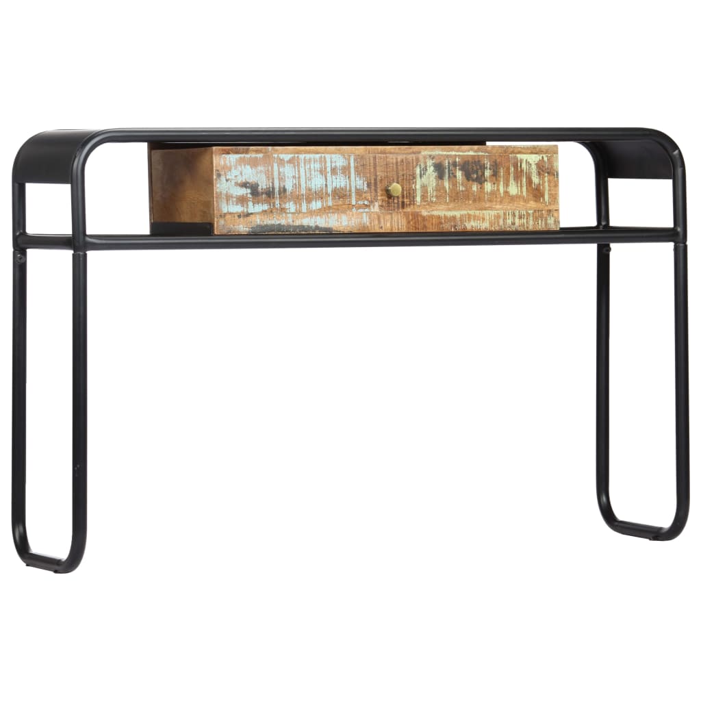 Avlastningsbord Konsollbord Tre 118x30x75 cm gjenvunnet heltre