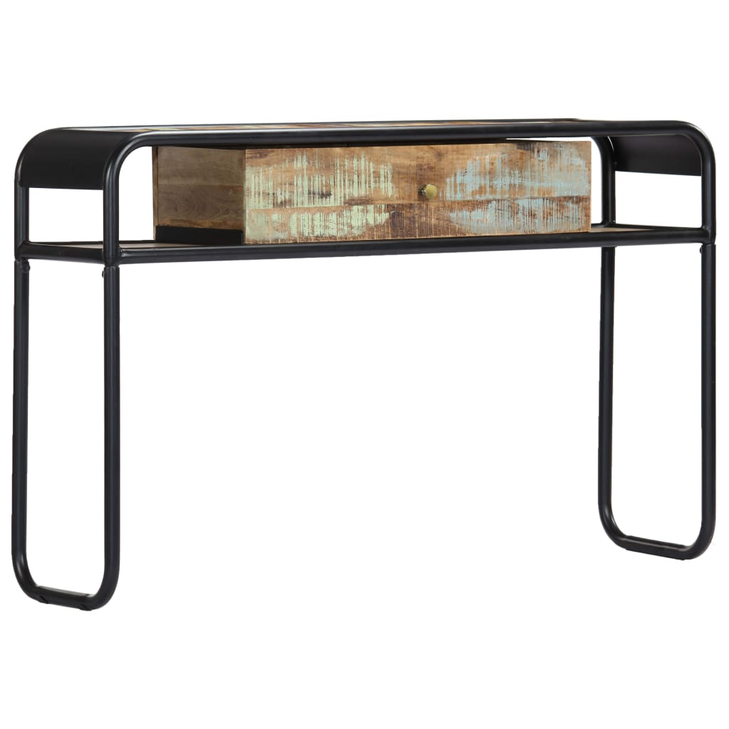 Avlastningsbord Konsollbord Tre 118x30x75 cm gjenvunnet heltre