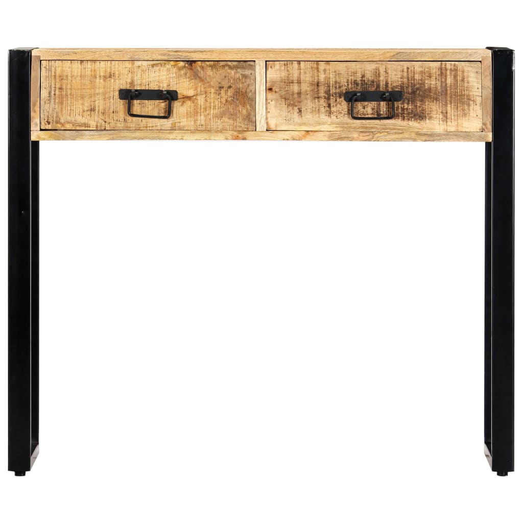 Avlastningsbord Konsollbord Tre 90x30x75 cm heltre mango