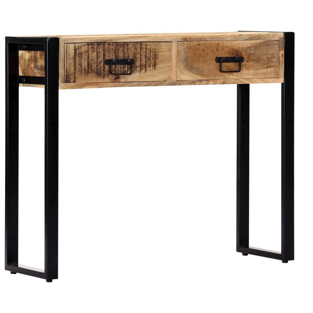 Avlastningsbord Konsollbord Tre 90x30x75 cm heltre mango