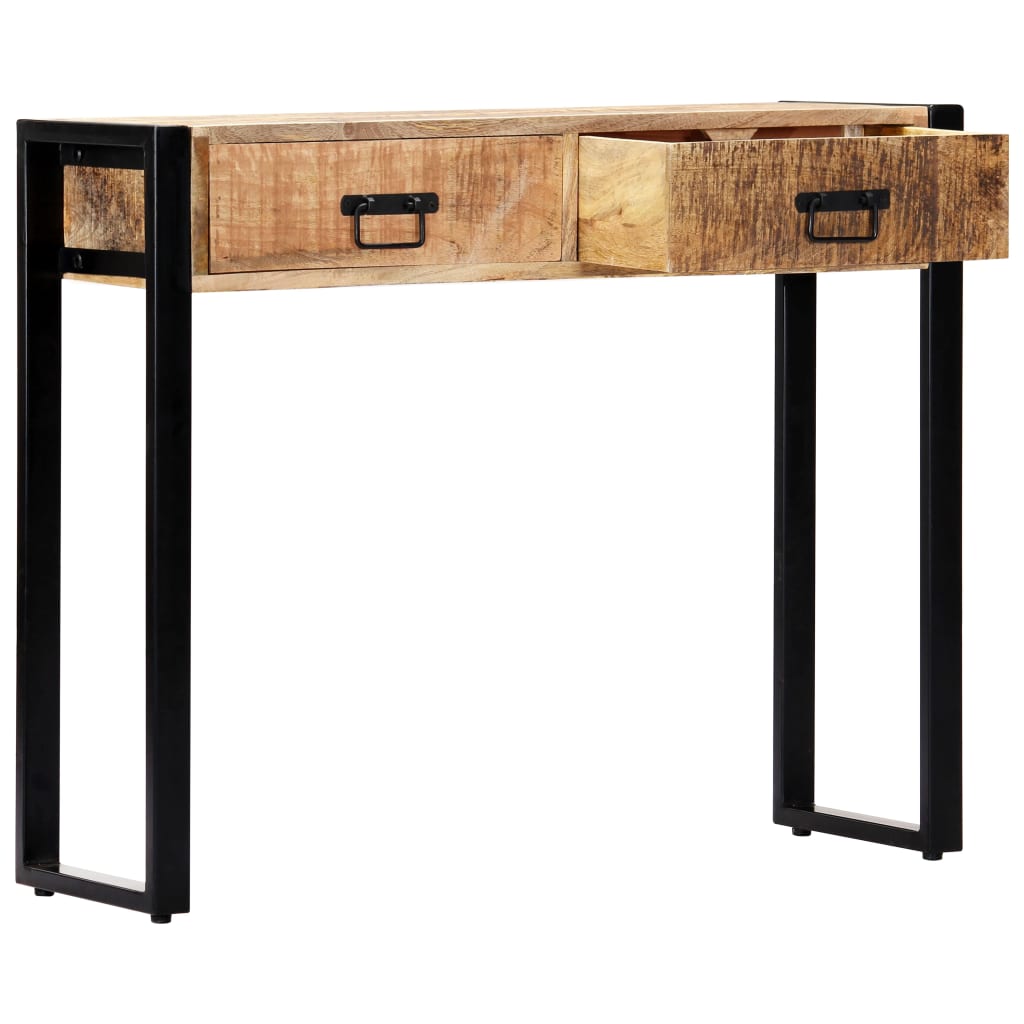 Avlastningsbord Konsollbord Tre 90x30x75 cm heltre mango