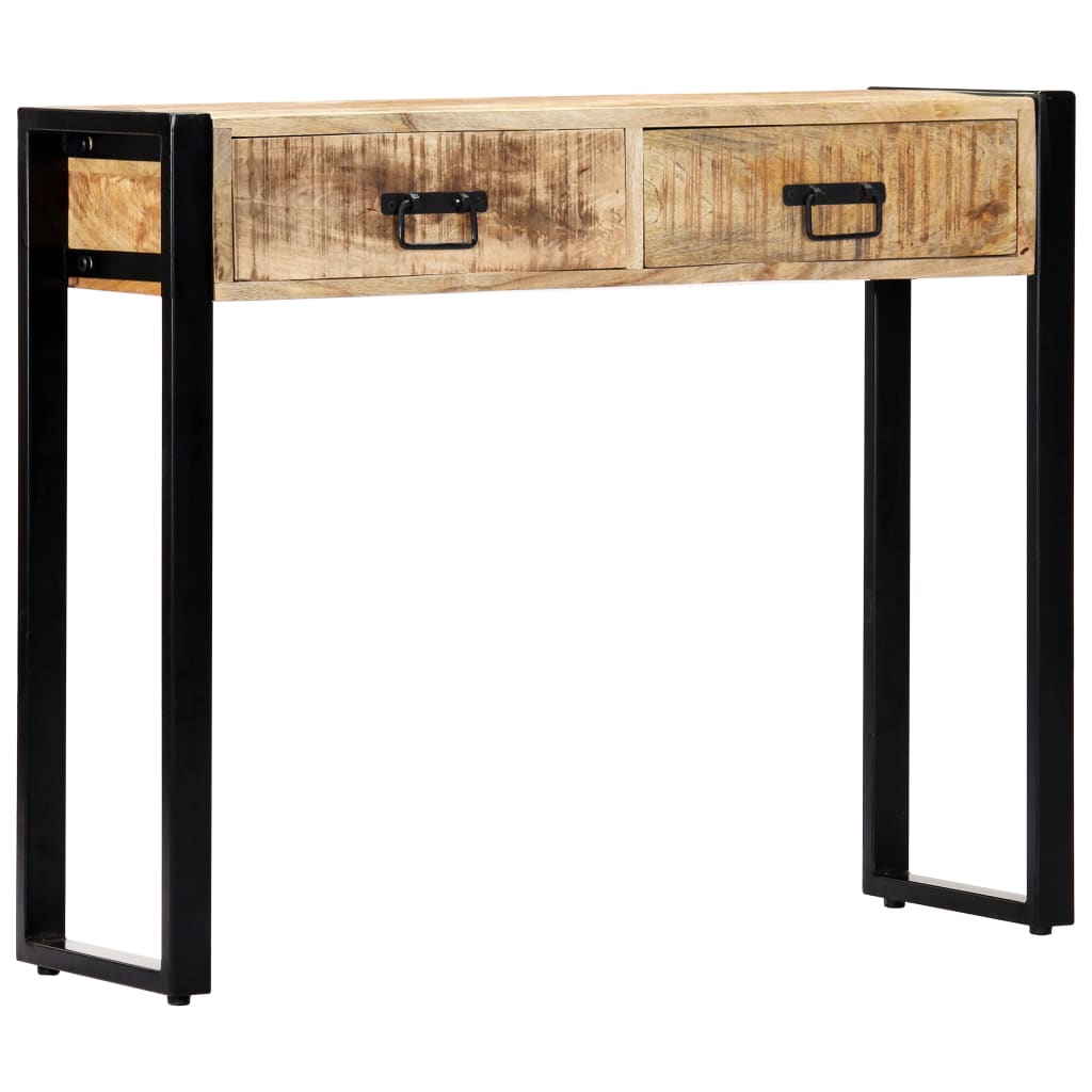 Avlastningsbord Konsollbord Tre 90x30x75 cm heltre mango
