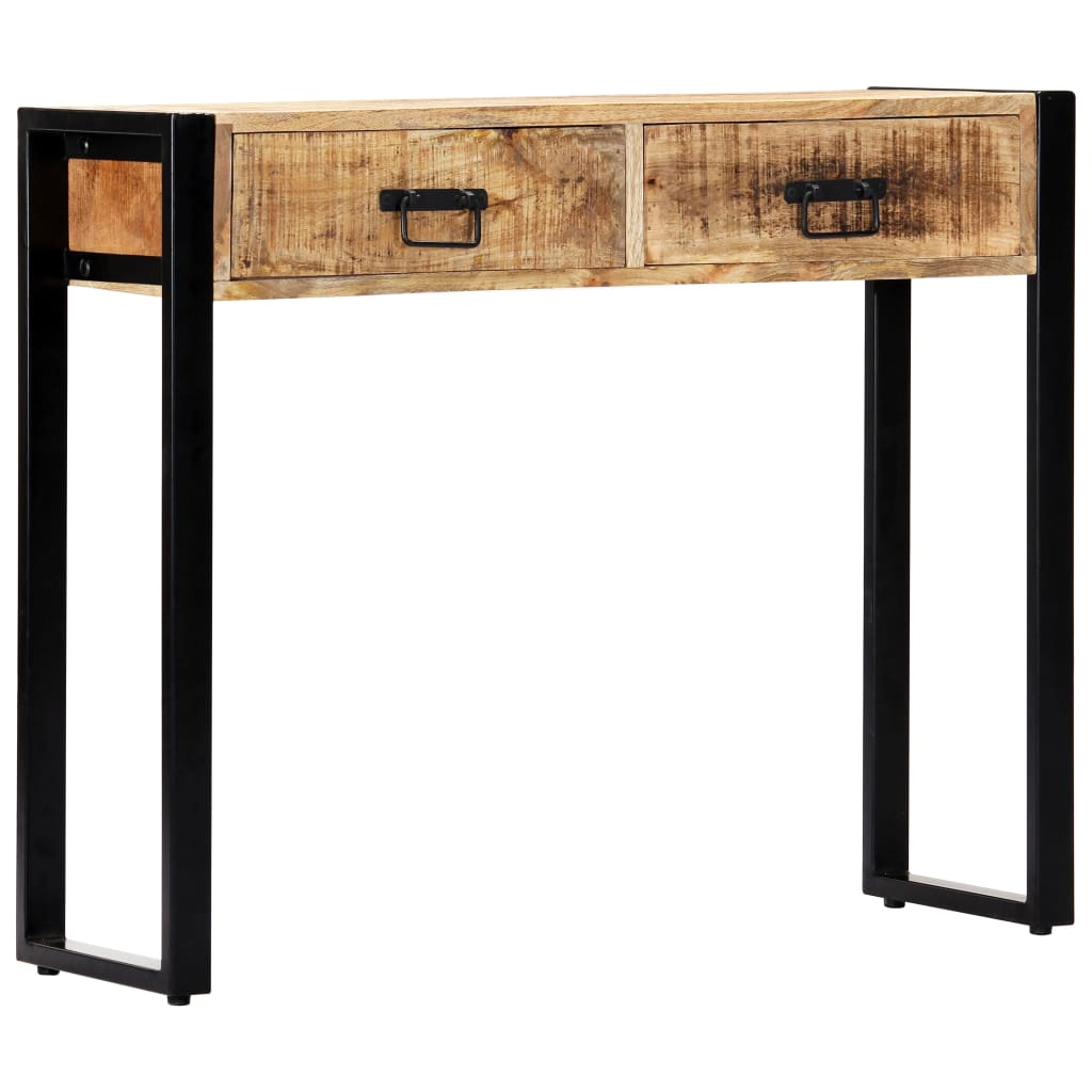 Avlastningsbord Konsollbord Tre 90x30x75 cm heltre mango