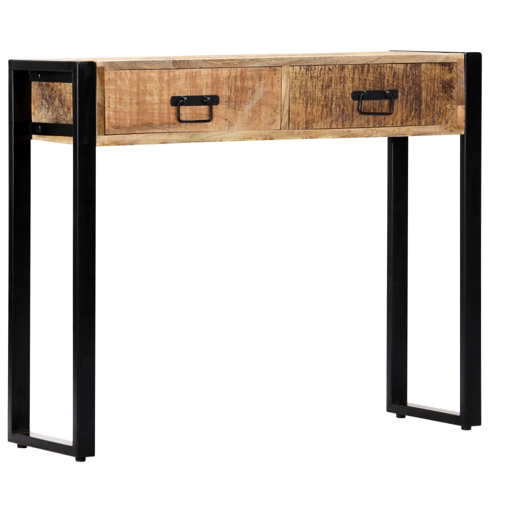 Avlastningsbord Konsollbord Tre 90x30x75 cm heltre mango