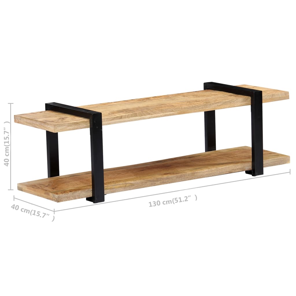 TV-Møbel Tre TV-benk heltre mango 130x40x40 cm