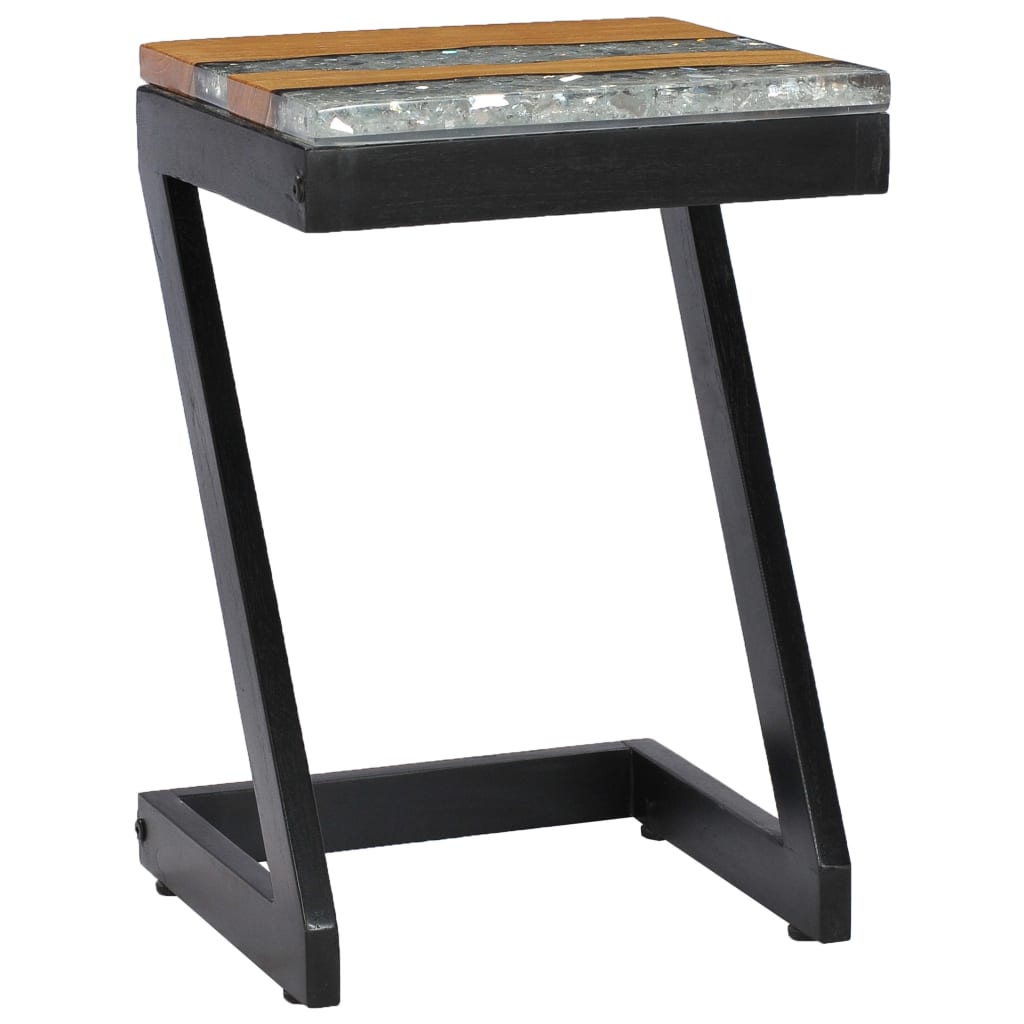 Salongbord Sofabord Tre heltre 30x30x50 cm og polyresin