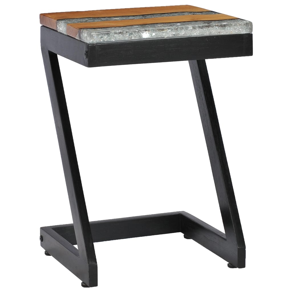 Salongbord Sofabord Tre heltre 30x30x50 cm og polyresin