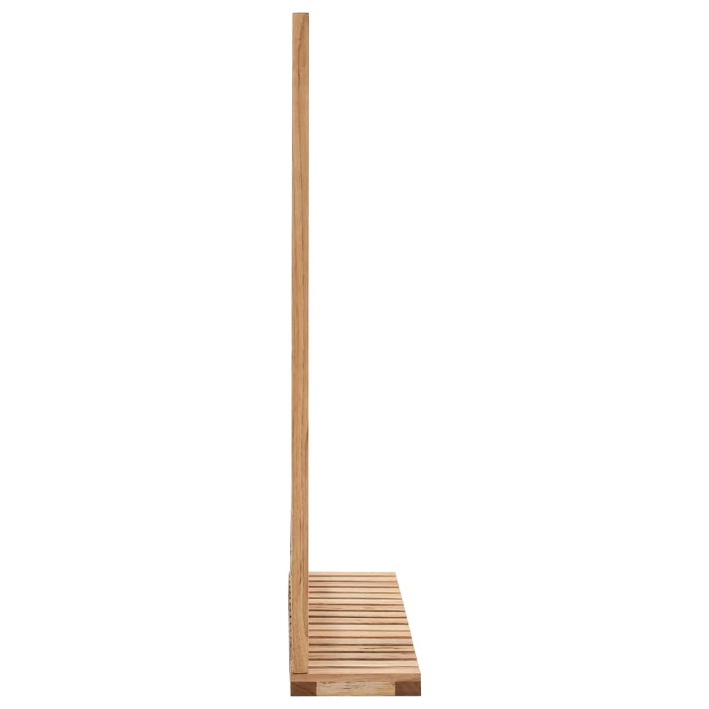Baderomsspeil 60x12x62 cm heltre valnøtt