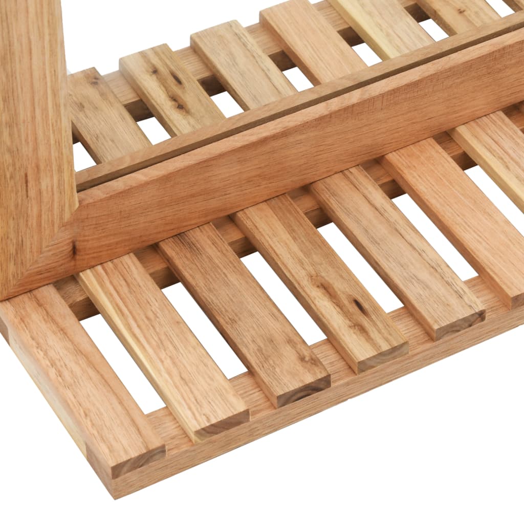 Baderomsspeil 60x12x62 cm heltre valnøtt