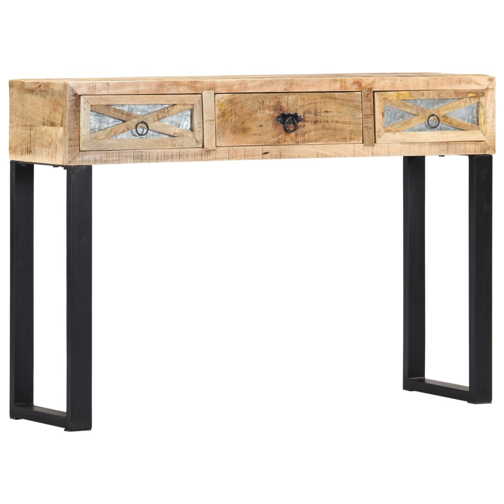 Avlastningsbord Konsollbord Tre 110x30x76 cm heltre mango