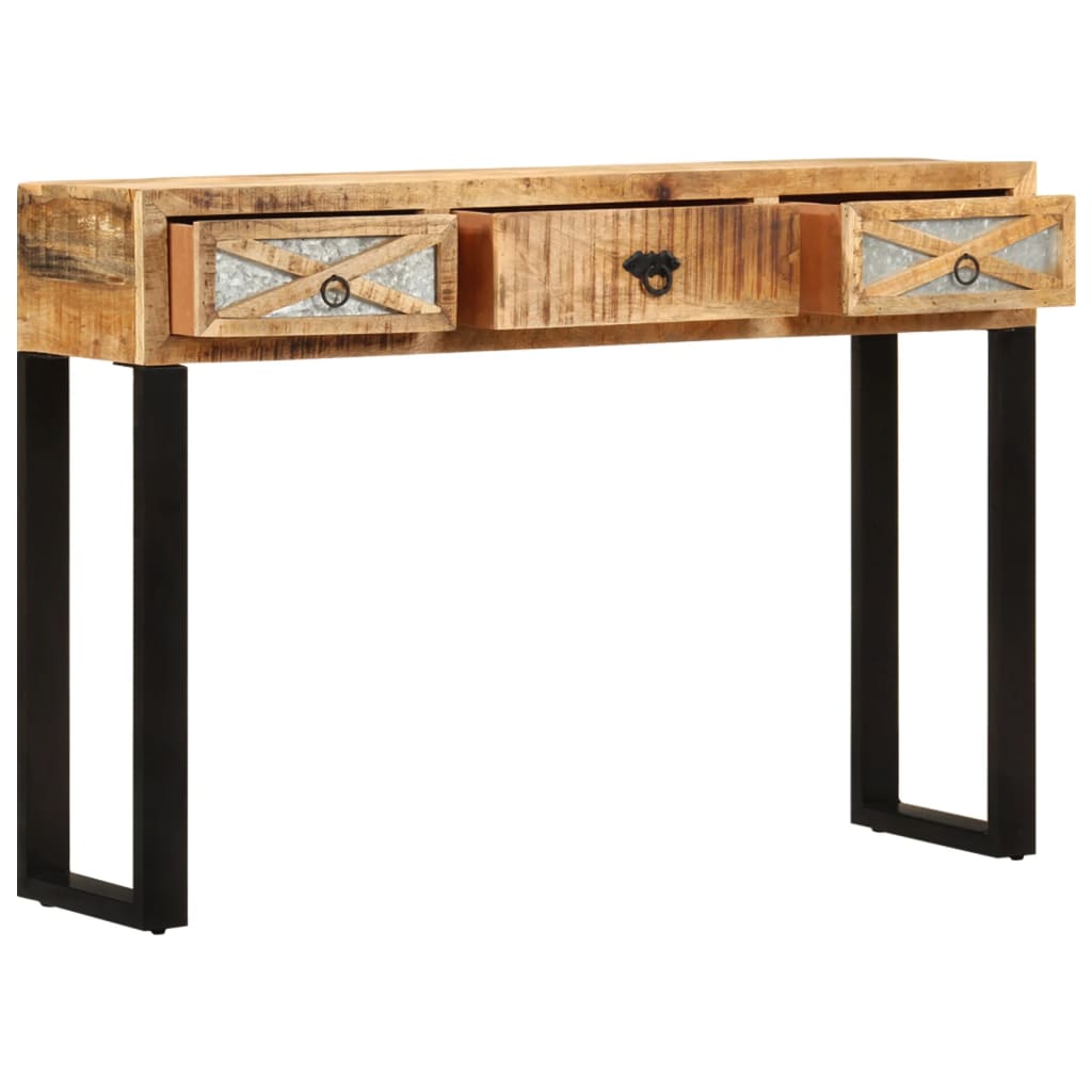 Avlastningsbord Konsollbord Tre 110x30x76 cm heltre mango