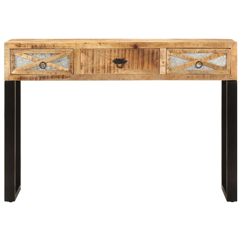 Avlastningsbord Konsollbord Tre 110x30x76 cm heltre mango