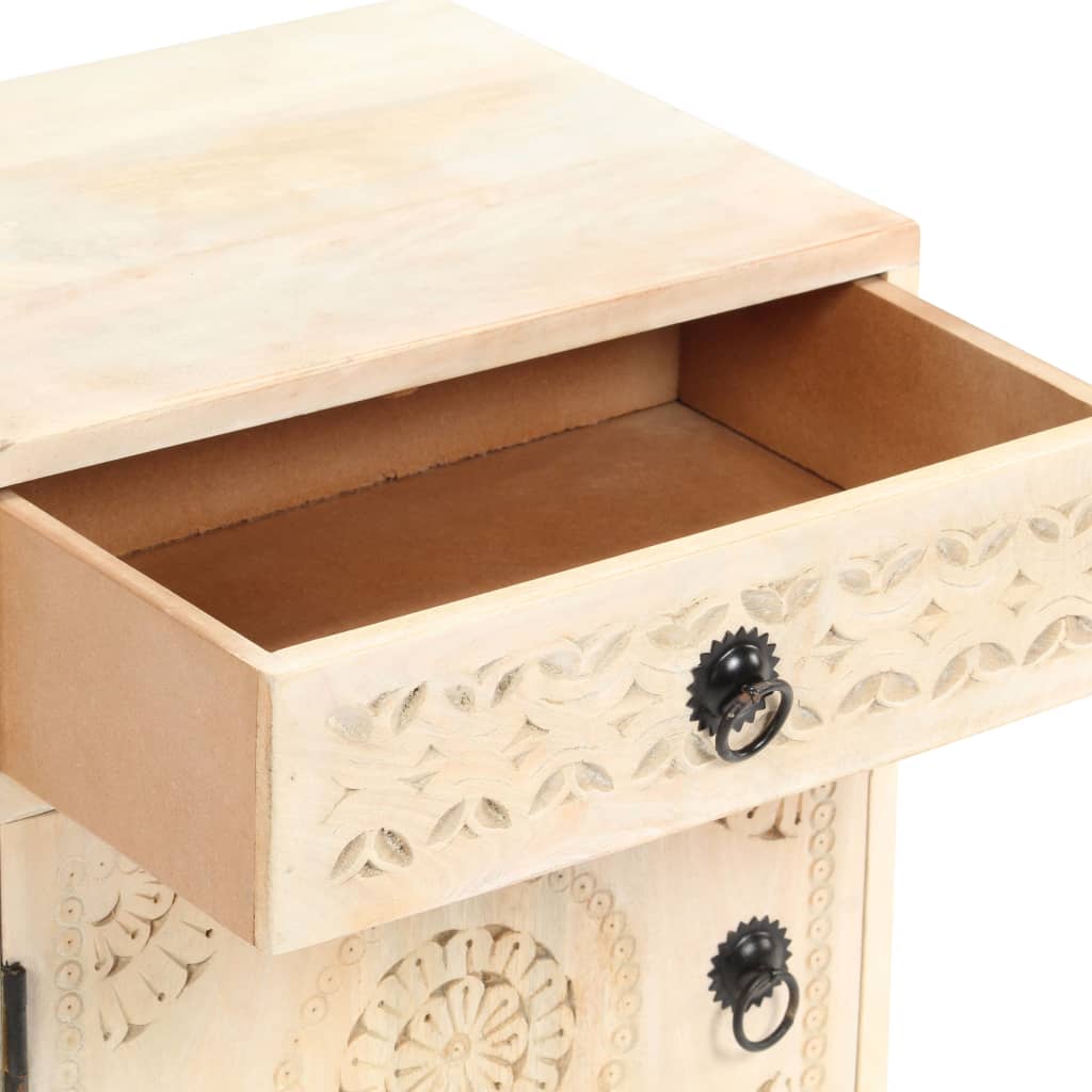 Nattbord Sengbord Tre 40x30x50 cm heltre mango