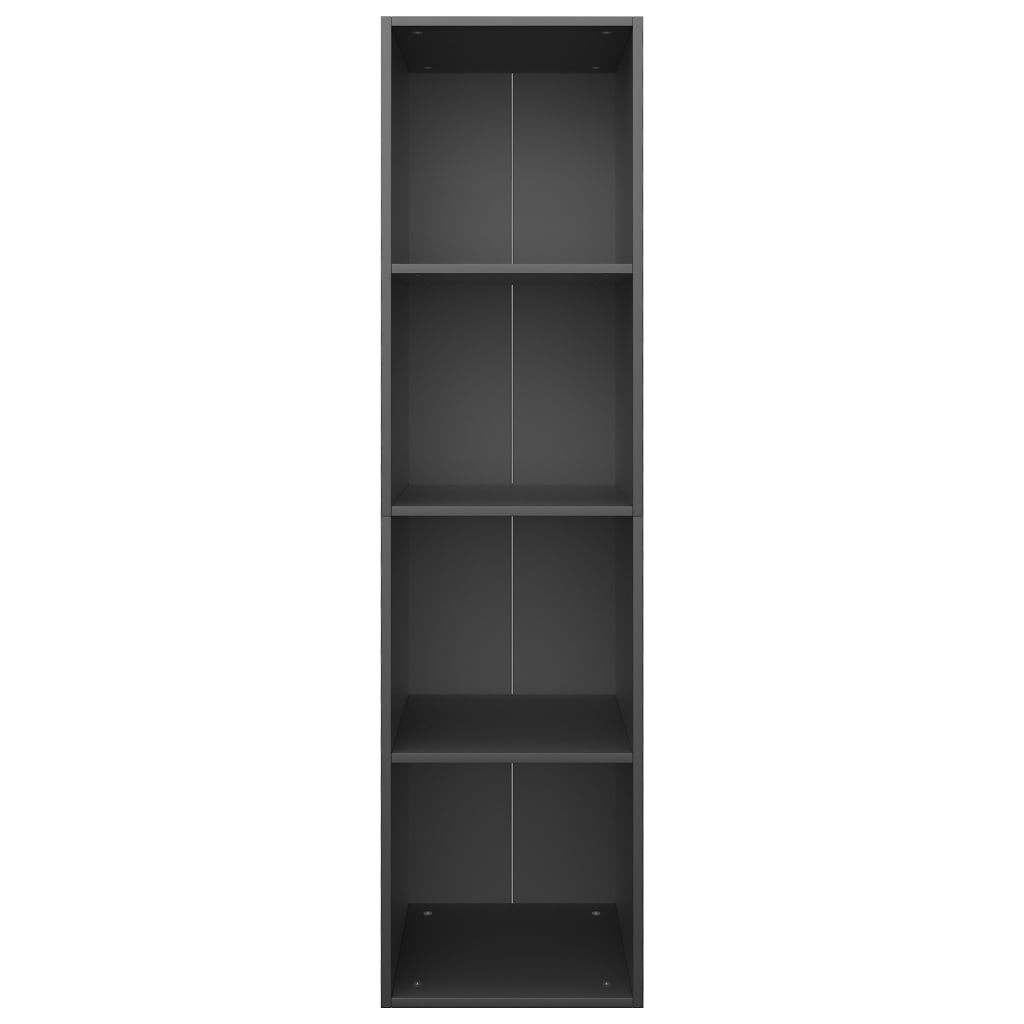 Bokhylle Svart 36x30x143 cm