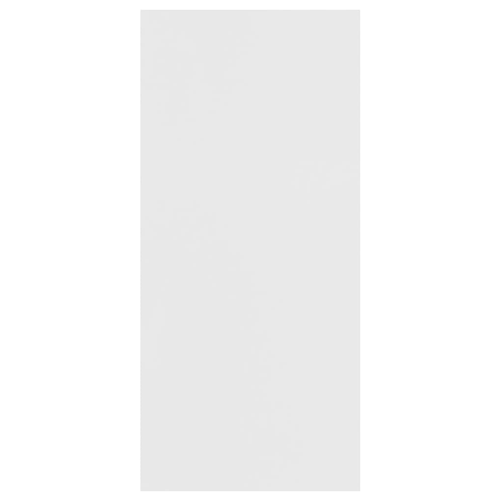 Bokhylle Hvit 66x30x130 cm